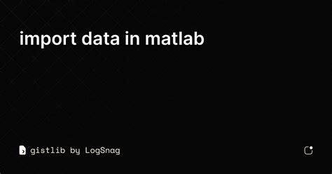 Image result for MATLAB Function Import Data