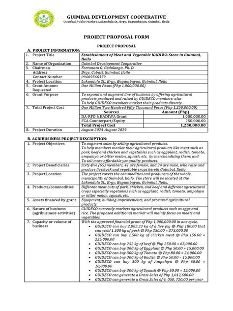 Project Proposal Form 的图像结果