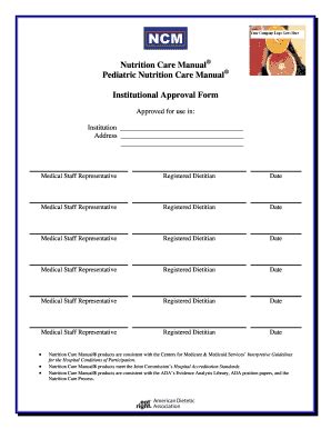 Nutrition Care Manual Pdf - Fill and Sign Printable Template Online