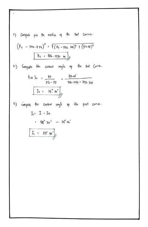 Image result for Horizontal Curve Example Problems