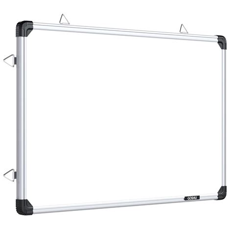 GOSHU Non Magnetic White Board 2 Feet X3 Feet Double Sided White Board ...