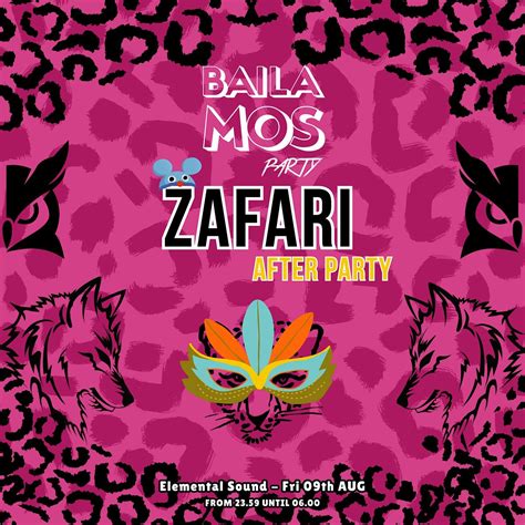 Zafari After Party, Elemental Sound, O'Connor, 9 August to 10 August ...