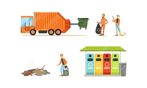 Image result for Garbage Collection Cartoon