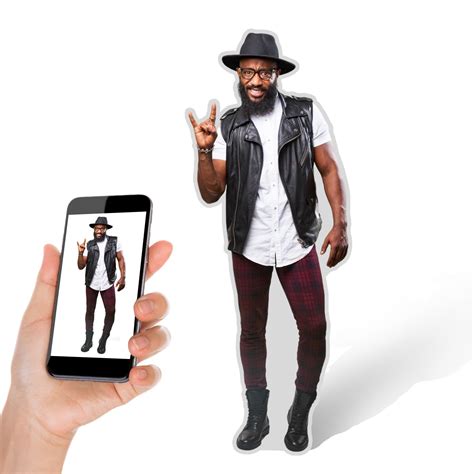 Customized Cutout EZISHIPS Life Size Cardboard Cutout – Custom Photo ...