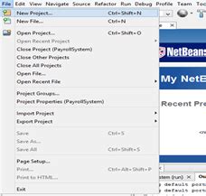 Image result for Create an Employ Java Project Netbaen with Database Simple Project