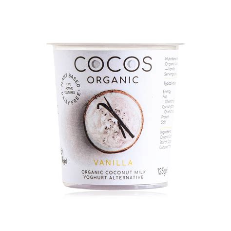 Cocos Organic Vanilla Coconut Yoghurt Alternative 125g - Spinneys الإمارات العربية المتحدة