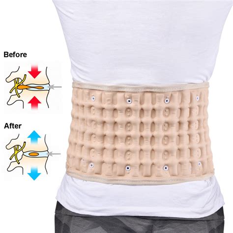 Buy Lolicute Air Traction Decompression Lumbar Support Therapy Belt ...