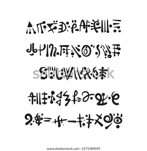 Alien Text Pattern 的图像结果