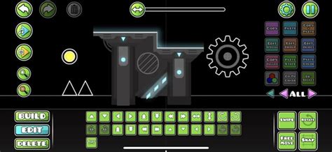 Image result for Geometry Dash Decorations Tech