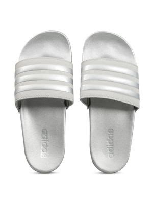 Buy adidas Adilette Comfort Grey Swimming Sliders Online | Footlocker India