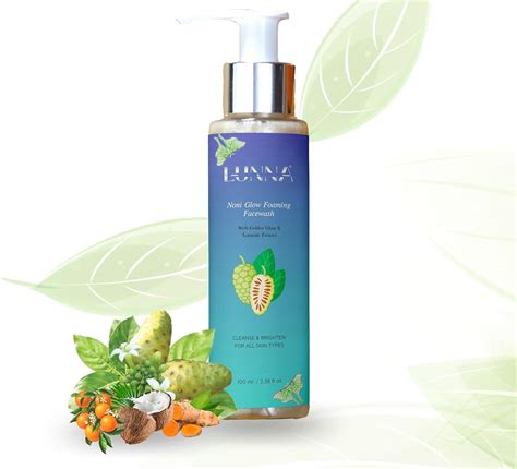 Lunna Noni Glow Foaming Facewash |Brightens skin & control blackheads ...