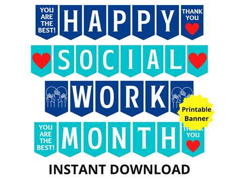 National Social Work Appreciation Month SHARE Network March Is