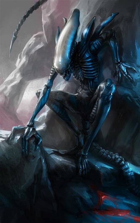 Unreal Alien Xenomorph fan art by Jakub Fajtanowski - Alien: Covenant Forum