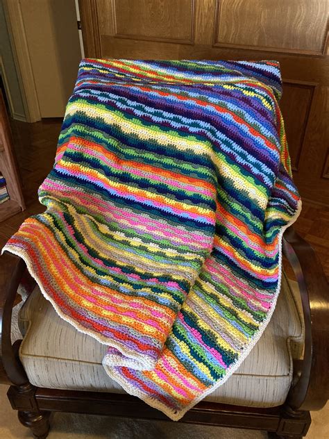 Crochet Pattern For Temperature Blanket