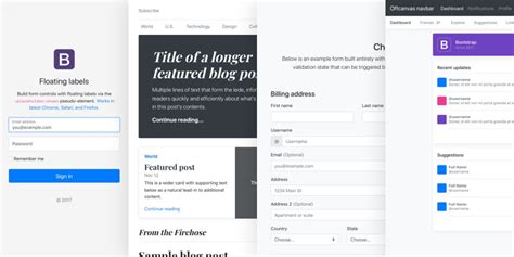 Bootstrap4 的图像结果