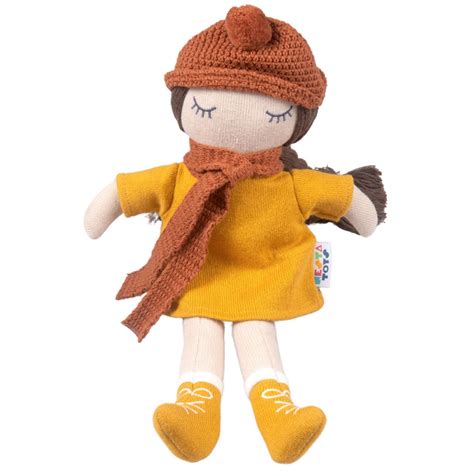 Knitted Cotton Soft Toy Doll – nestatoys