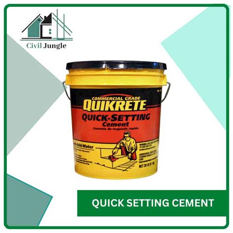 What Is Cement | 18 Different Types of Cement