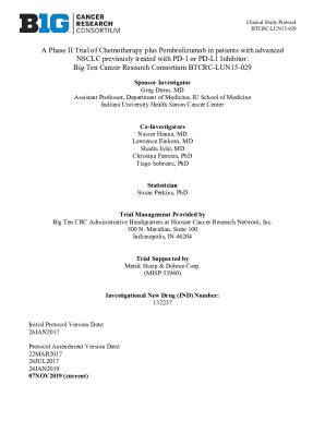 Fillable Online Development of PD-1 and PD-L1 inhibitors as a form ...