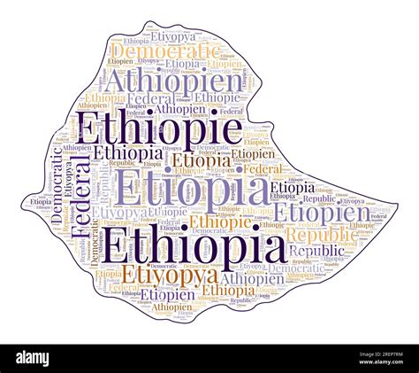 One Of Five Official Languages Of Ethiopia Alfabeto lingua Amharica ...