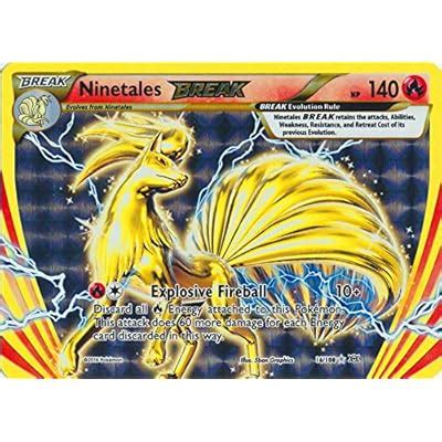 Pokémon Pokemon - Ninetales Break 16108 - XY Evolutions - India | Ubuy