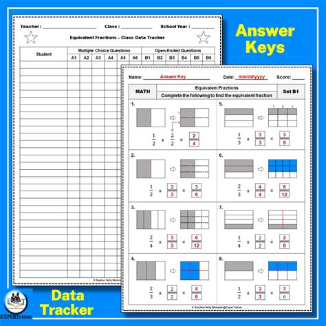 Equivalent Fractions Worksheets Grade 4 | Made By Teachers