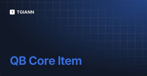 Image result for Main QB Core