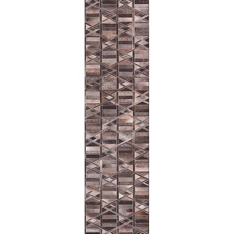 Addison Rugs Laredo 2 X 8 Gray Indoor/Outdoor Geometric Bohemian ...