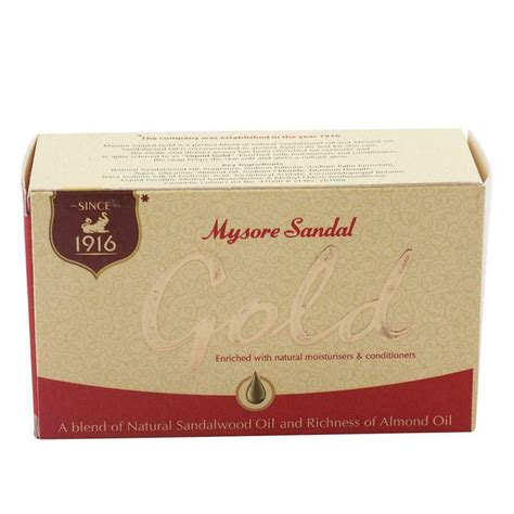 Mysore Sandal Gold Soap, 125 gm Price, Uses, Side Effects, Composition ...