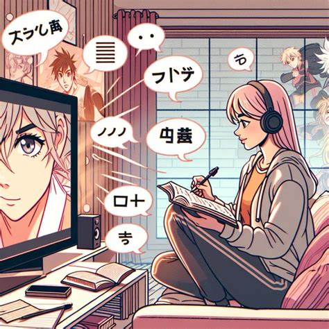 Image result for Anime Language Learning