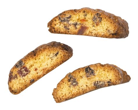 Cantuccini con arancia candita e cioccolato, Cantuccini dengan manisan ...