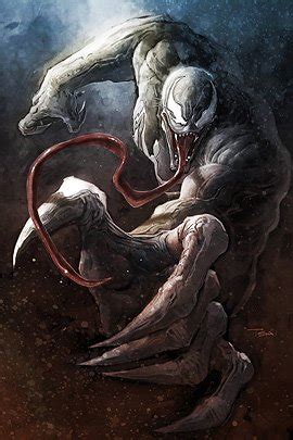 蜘蛛侠反派“毒液”(Venom)插画欣赏(2) - 设计之家