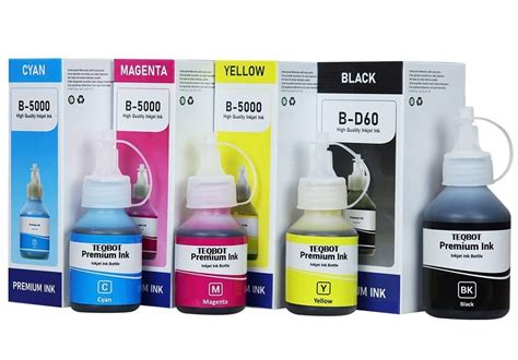 Teqbot BT5000 & BT6000 & BT-d60bk Refill Ink Tank Bottle for Brother ...