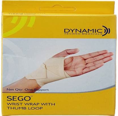 Dyna SEGO WRIST WRAP WITH THUMB LOOP Wrist Support - Buy Dyna SEGO ...