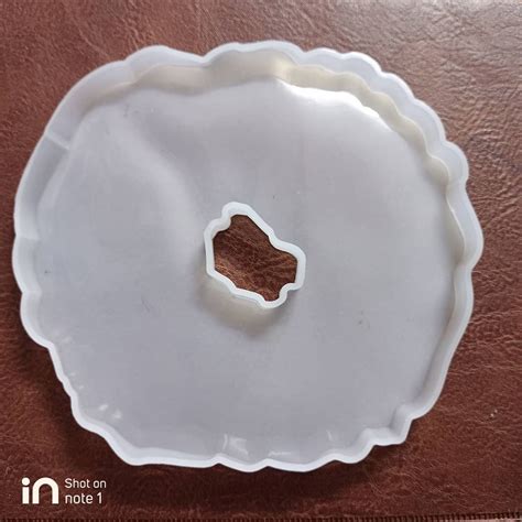 Silicon Mold Resin Coaster Hole Oval 14*13cm - Aartikamart || Art ...