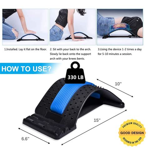 Image result for How to Use a Back Stretcher