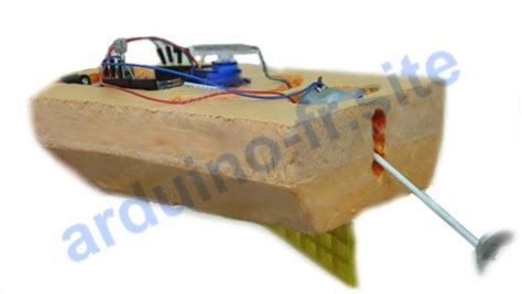 Image result for Telecommande Bateau Arduino