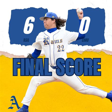 Angelo State Rams Baseball on Twitter: "The Rams defeat the Mavericks ...