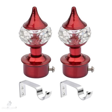 Stylish Diamond Ball Crystal Curtain Bracket Set of 2 – Sun Shield