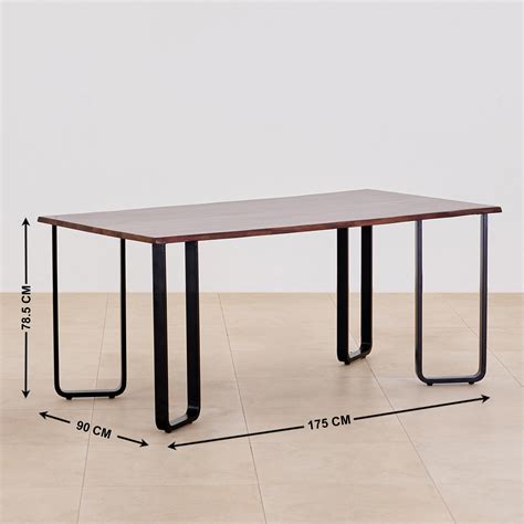 Buy Nirvana Atharva Sheesham Wood 6-Seater Dining Set with Indus Chairs ...