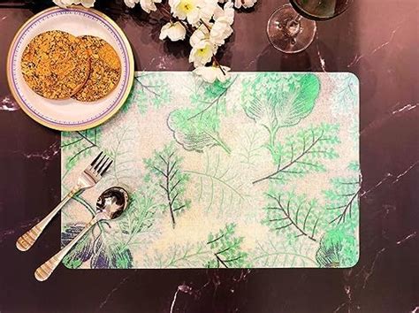 Buy Table Mats by Bathla - Set of 6-45cm x 30cm Table Placemats ...