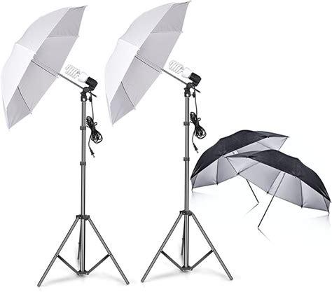 Buy SLOW DOLPHIN Photography Umbrella Lighting Kit,400W 5500K Daylight ...