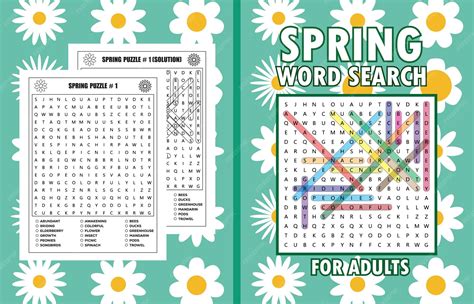 Image result for Spring Word Search Book