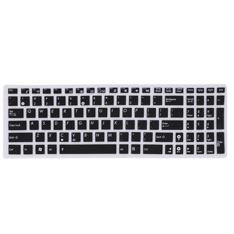 Laprite Keyboard Cover Silicone Rubber Skin for ASUS 15.6 inch F555 ...