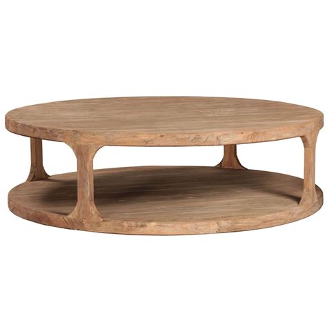 Light Wood Round Coffee Table: A Stylish Addition To Any Room - Table ...