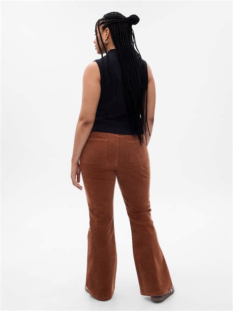 High Rise Corduroy '70s Flare Pants | Gap