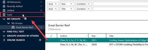 How to Recover References in EndNote Library 的图像结果