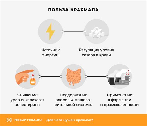Крахмал польза и вред: Советы и рекомендации