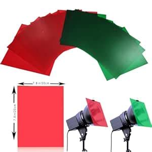 Universal Flash Gels Lighting Filter TS-1 7.8 x 7.8 inches 16Packs ...