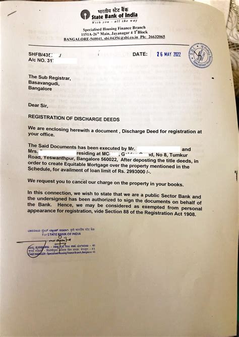 How to remove mortgage lien registered in sub-registrar office in ...