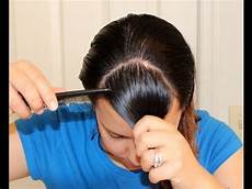 Hairstyle At Home For Hair by How To Cut Hair Bangs At Home Hair Tutorial Hairstyle At Home For Hair